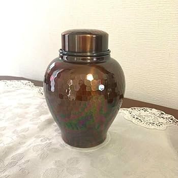 ☆a548、職人が丁寧に仕上げた【英純堂　桃山古色　銅製　茶壺　茶筒】他出品見て Amazon | 英純堂 桃山古色 銅製急須 銅製茶壺 鎚起銅器 | ノー